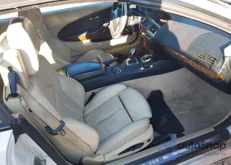 2010 BMW 650I from USA, damaged, VIN WBAEB5C57AC225923